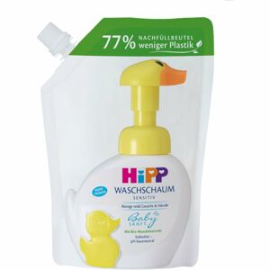 Hipp Babysanft mycí pěna náhradní náplň pro děti od narození 250 ml