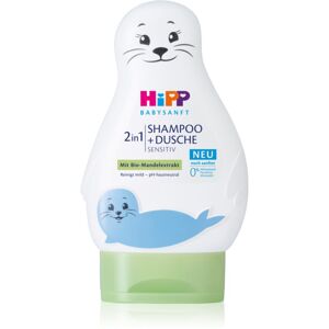 Hipp Babysanft Sensitive dětský šampon na tělo a vlasy Seal 200 ml