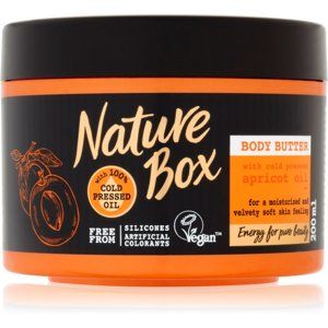 Nature Box Apricot intenzivně hydratační tělové máslo pro jemnou a hla