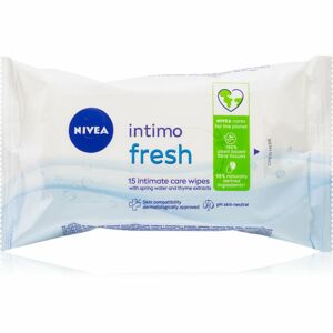 Nivea Intimo Fresh jemné čisticí ubrousky na intimní hygienu 15 ks