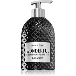 Vivian Gray Wonderful Dark Woods luxusní tekuté mýdlo na ruce 500 ml