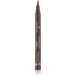 Essence Eyeliner Pen oční linky ve fixu odstín 03 Brown 1.6 ml