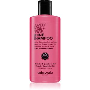 Udo Walz Shine Rose + Feige čisticí šampon pro jemné vlasy 300 ml