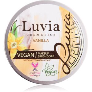 Luvia Cosmetics Brush Soap čisticí mýdlo pro kosmetické štětce s vůní Vanilla 100 g