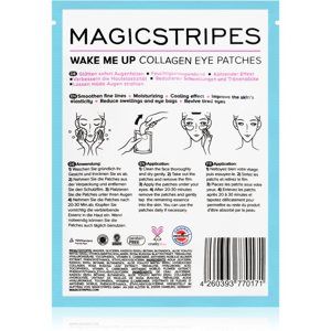 MAGICSTRIPES Wake Me Up kolagenová maska na oční okolí proti známkám únavy
