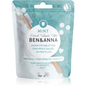 BEN&ANNA Natural Toothpaste Tablets zubní pasta v tabletách Mint 36 g