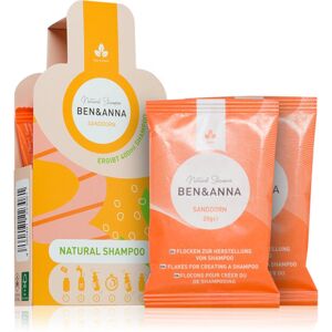 BEN&ANNA Natural Shampoo šamponové vločky Sanddorn 2x20 g