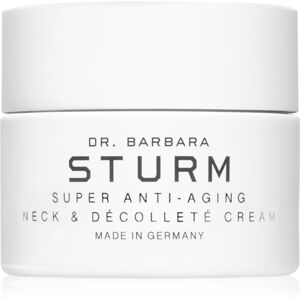 Dr. Barbara Sturm Super Anti-Aging Serum Neck and Décolleté Cream zpevňující krém na krk a dekolt proti stárnutí pokožky 50 ml
