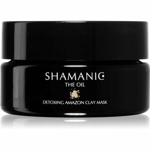Shamanic The Oil Detoxing Amazon Clay Mask čisticí jílová pleťová maska 38 g