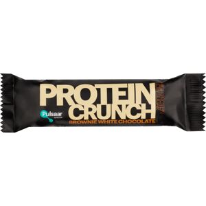 Pulsaar Protein Crunch proteinová tyčinka s čokoládou příchuť Brownie & White chocolate 55 g