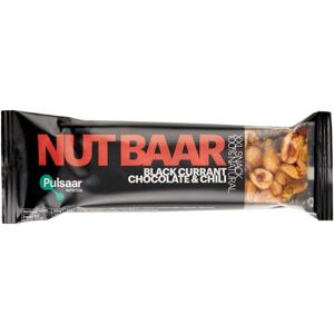 Pulsaar Nut Baar tyčinka s ořechy příchuť Black Currant, Chocolate & Chili 40 g