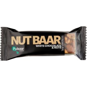 Pulsaar Nut Baar White Chocolate & Nuts tyčinka s ořechy příchuť White Chocolate & Nuts 40 g