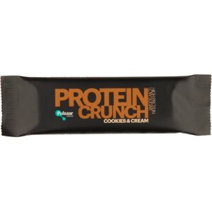 Pulsaar Protein Crunch proteinová tyčinka příchuť Cookies & Cream 55 g
