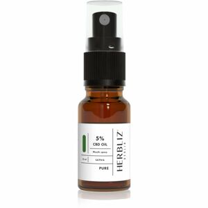 Herbliz Sativa CBD Oil 5% ústní sprej s CBD 10 ml