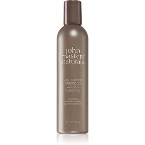 John Masters Organics Citrus & Geranium Daily Nourishing Shampoo vyživující šampon pro každodenní použití 236 ml