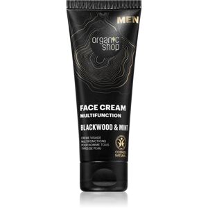 Organic Shop Men Blackwood & Mint multifunkční krém na obličej pro muže 75 ml