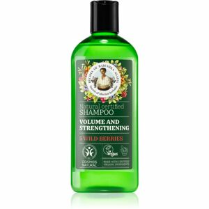 Babushka Agafia Volume & Strengthening 5 Wild Berries posilující šampon pro objem a lesk 260 ml