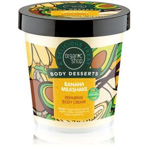 Organic Shop Body Desserts Banana Milkshake regenerační tělový krém 450 ml