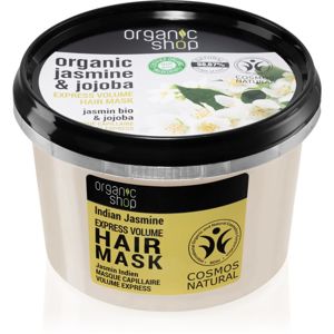 Organic Shop Jasmine & Jojoba maska na vlasy pro objem 250 ml