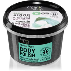 Organic Shop Algae & Sea Salt tělový peeling 250 ml