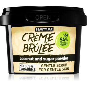 Beauty Jar Crème Brûlée jemný peeling na obličej 120 g