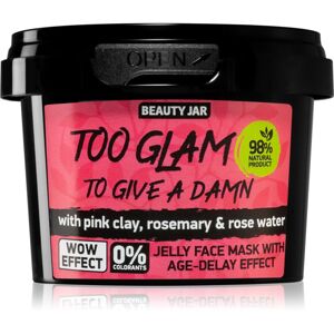 Beauty Jar Too Glam To Give A Damn gelová maska proti prvním známkám stárnutí pleti 120 g