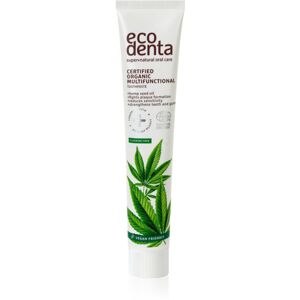 Ecodenta Certified Organic Multifunctional with Hemp přírodní zubní pasta 75 ml