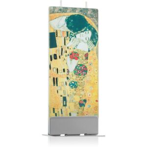 Flatyz Fine Art Gustav Klimt The Kiss dekorativní svíčka 6x15 cm
