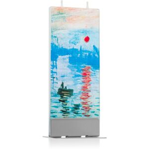 Flatyz Fine Art Claude Monet Rising Sun dekorativní svíčka 6x15 cm