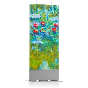 Flatyz Fine Art Claude Monet Water Lilies dekorativní svíčka 6x15 cm