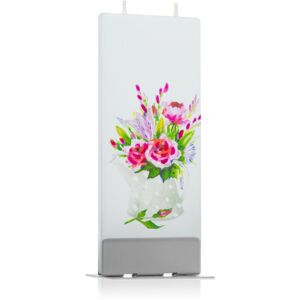 Flatyz Greetings Flowers In Watering Can dekorativní svíčka 6x15 cm