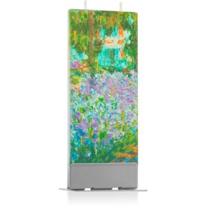 Flatyz Fine Art Claude Monet Irises In Monet´s Garden dekorativní svíčka 6x15 cm