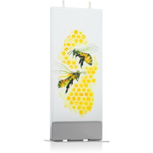 Flatyz Nature Bees dekorativní svíčka 6x15 cm