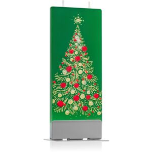 Flatyz Holiday Gold Christmas Tree dekorativní svíčka 6x15 cm