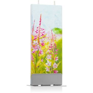 Flatyz Nature Mountain Flowers dekorativní svíčka 6x15 cm