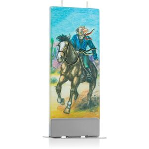 Flatyz Nature Cowboy On Horse dekorativní svíčka 6x15 cm