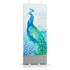 Flatyz Nature Peacock dekorativní svíčka 6x15 cm