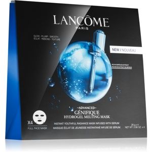 Lancôme Génifique Advanced omlazující a rozjasňující maska s hydratačním účinkem Hydrogel Melting Mask 4 x 28 g