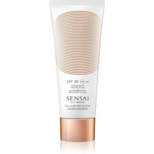 Sensai Silky Bronze Cellular Protective Cream opalovací krém proti stárnutí pokožky SPF 30 150 ml