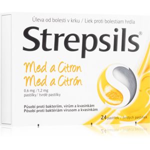 Strepsils Med a Citron 24 ks