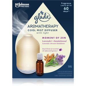 GLADE Aromatherapy Moment of Zen aroma difuzér s náplní Lavender + Sandalwood 17,4 ml
