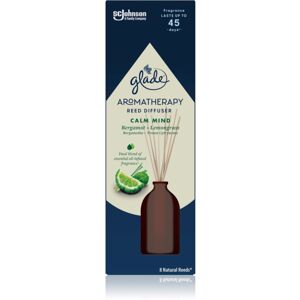 GLADE Aromatherapy Calm Mind aroma difuzér s náplní Bergamot + Lemongrass 80 ml