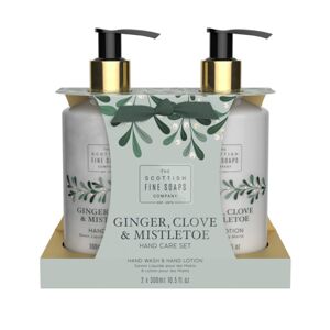 Scottish Fine Soaps Ginger, Clove & Mistletoe Hand Care Set dárková sada (na ruce)