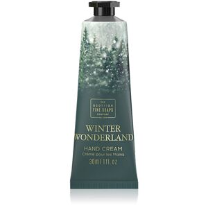 Scottish Fine Soaps Winter Wonderland Hand Cream luxusní krém na ruce Cinnamon, Dried Fruits & Vanilla 30 ml