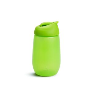 Munchkin Simple Clean dětská láhev s brčkem Green 12 m+ 296 ml