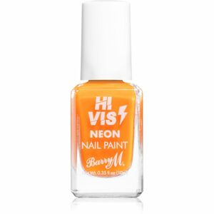 Barry M Hi Vis Neon lak na nehty odstín Outrageous Orange 10 ml