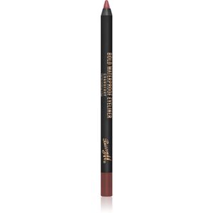 Barry M Bold Waterproof Eyeliner voděodolná tužka na oči odstín Cranberry 1,2 g