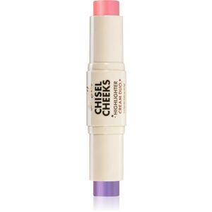 Barry M Chisel Cheeks rozjasňující tyčinka duo odstín Lilac/Pink 6,3 g
