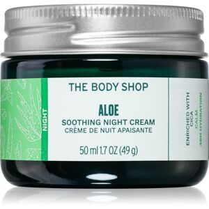 The Body Shop Aloe zklidňující noční krém pro citlivou pleť 50 ml