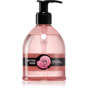 The Body Shop British Rose tekuté mýdlo na ruce 275 ml